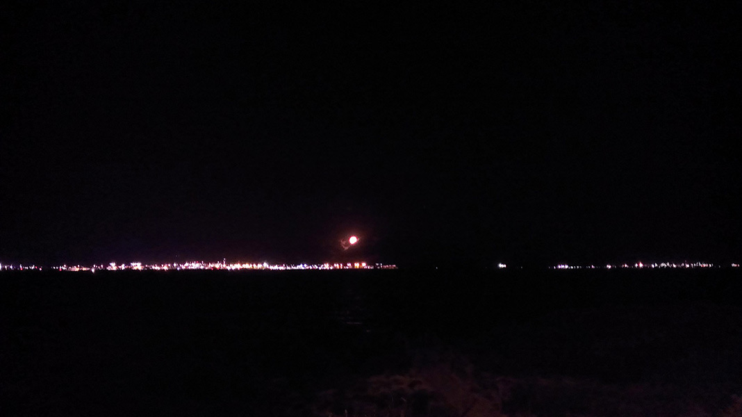 Moonrise View from Brighton-Le-Sands