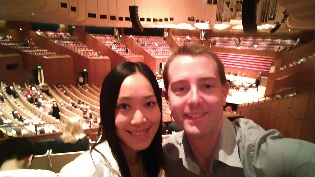 Selfie Inside Sydney Opera House Concert Hall
