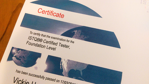 ISTQB Certificate