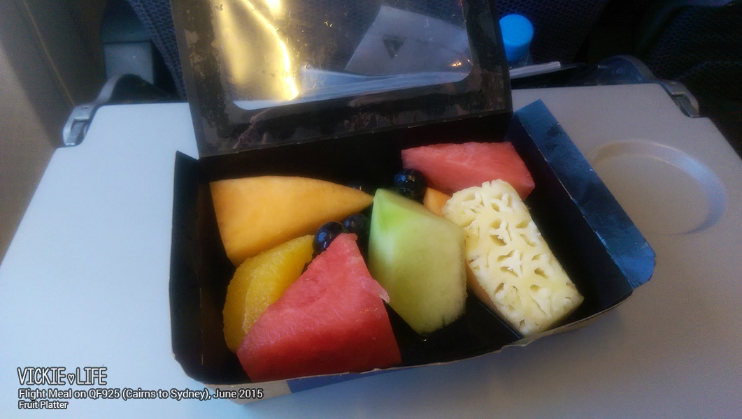 Qantas QF925: Fruit Platter