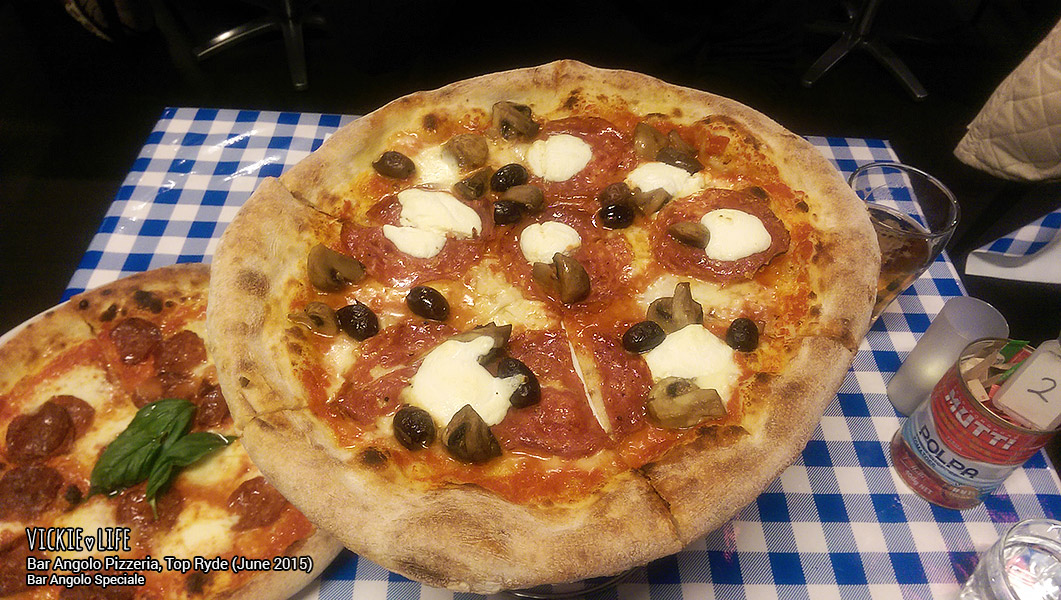 Bar Angolo Pizzeria, Top Ryde, June 2015: Bar Angolo Speciale Pizza